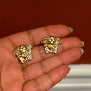 New Versace Stud Earrings